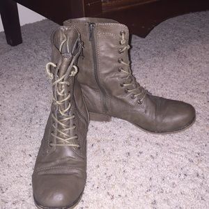 Lace up boots